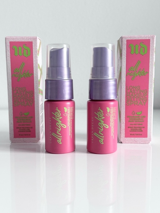 Urban Decay Other - Urban Decay All Nighter Long Lasting Makeup Setting Spray Mini Duo - Watermelon